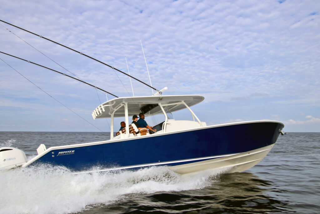 Jupiter Boats at Ocean Blue Yacht Sales
